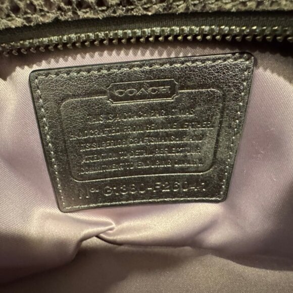 Coach Ashley Snakeskin Satchel - G1380-F26041 - Picture 12 of 15